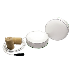 Aplikator płaski podwójny APP-100 z opaską elastyczną.