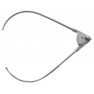 Cyrkiel kabłąkowy Collyer – metalowy przyrząd pomiarowy do wyznaczania odległości i obrysów.