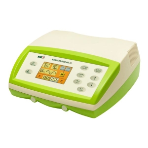 Magnetronic MF-12 – aparat do magnetoterapii z panelem sterowania i kolorowym wyświetlaczem.