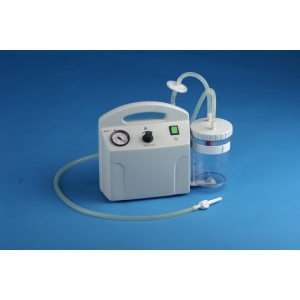 Ssak medyczny Mevacs M20 z pojemnikiem i przewodami, przeznaczony do odsysania wydzielin.