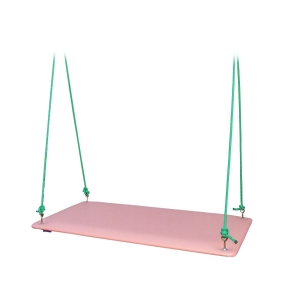 Platforma terapeutyczna do integracji sensorycznej zawieszana na linach, przeznaczona do ćwiczeń równowagi i koordynacji