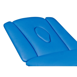 Podłokietniki do stołów rehabilitacyjnych PROFI CROSS, tapicerowane w kolorze niebieskim.