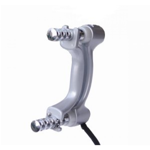 Ręczny dynamometr elektroniczny Hercules do pomiaru siły chwytu, kompatybilny z oprogramowaniem.