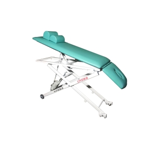 Stół CROSS D do drenażu ułożeniowego z elektryczną regulacją wysokości.