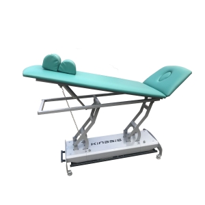 Stół PROFI D Plus do drenażu ułożeniowego z regulacją pochylenia i elektrycznym podnoszeniem.