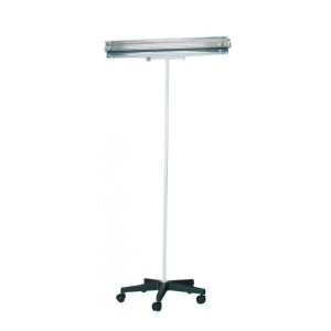 Lampa bakteriobójcza UV Ultraviol NBV 2x30 P na statywie jezdnym, do dezynfekcji pomieszczeń.