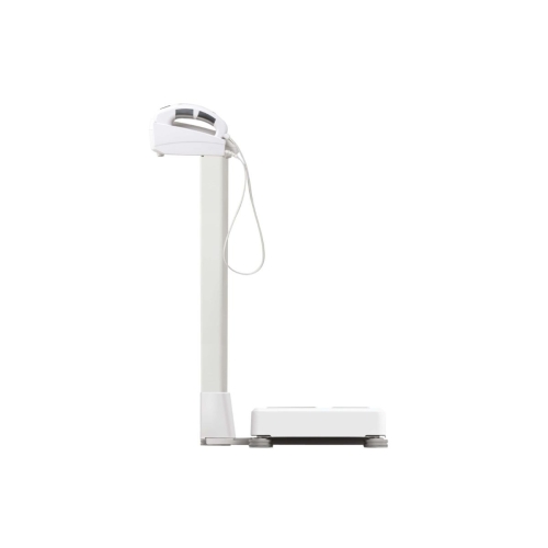 Analizator składu ciała ACCUNIQ BC310 widok z boku.