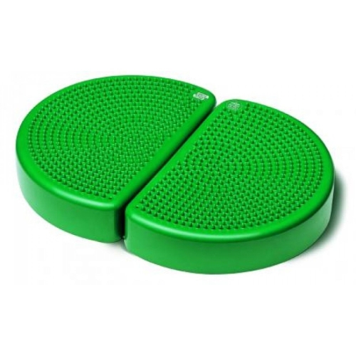 Aero Step trener równowagi w kolorze zielonym widok z góry.