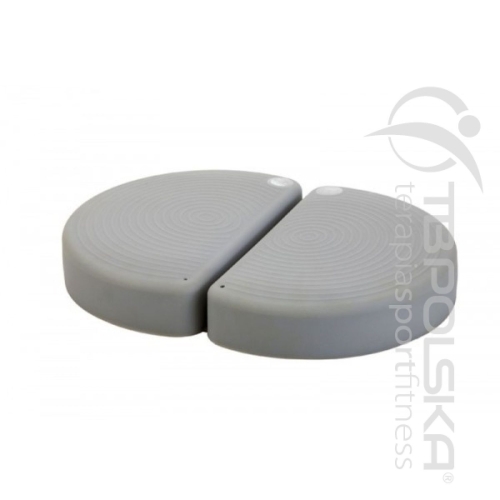 Aero Step trener równowagi w kolorze szarym widok z góry.