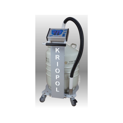 Aparat do krioterapii miejscowej Kriopol R Bryza widok z przodu.