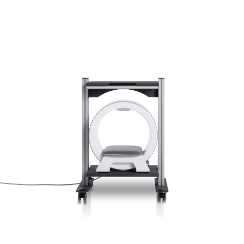 Aplikator szpulowy CS35 umieszczony na dedykowanym statywie.