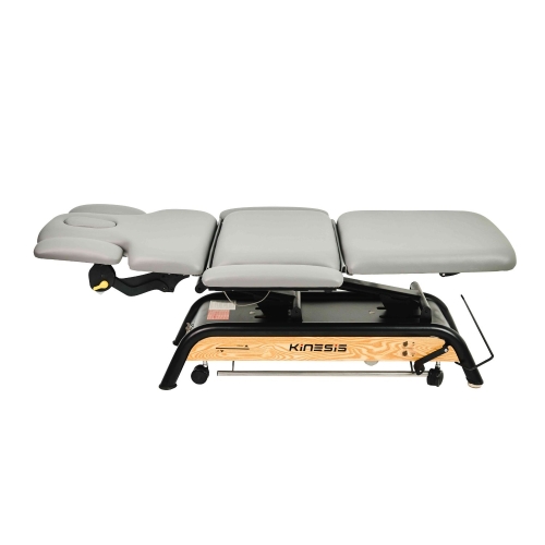 Stół rehabilitacyjny MILTON MTA ustawiony na płasko, widok od przodu.