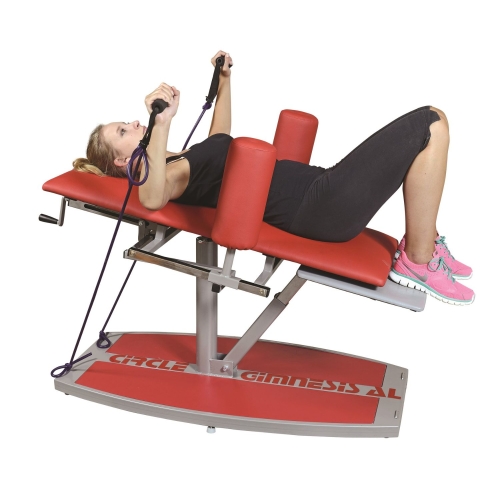 Gymnesis Circle AL – trening z wykorzystaniem taśm oporowych na regulowanej platformie.