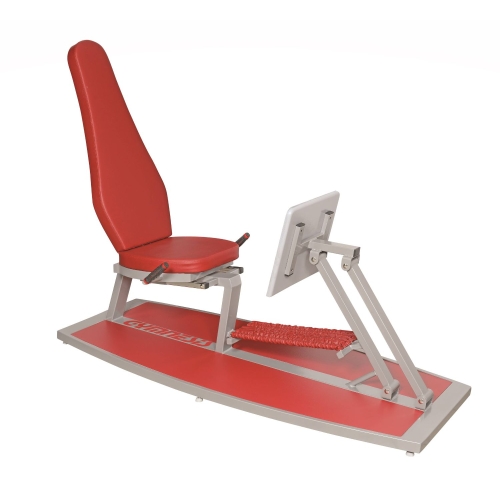 Gymnesis Circle LT – urządzenie do treningu obwodowego z siedziskiem i platformą oporową.