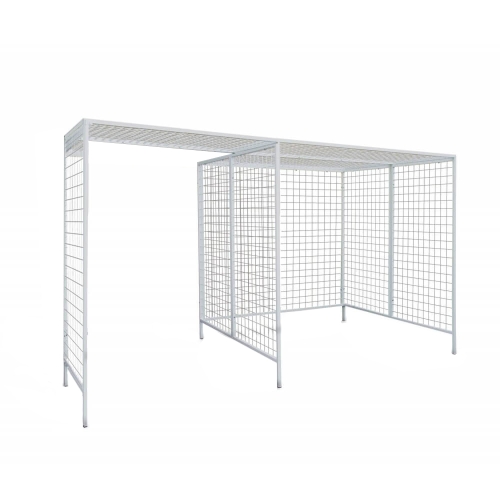 Kabina UGUL P do ćwiczeń i zawieszeń, z metalową przewieszką i konstrukcją kratową.