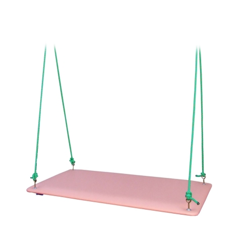 Platforma terapeutyczna do integracji sensorycznej zawieszana na linach, przeznaczona do ćwiczeń równowagi i koordynacji