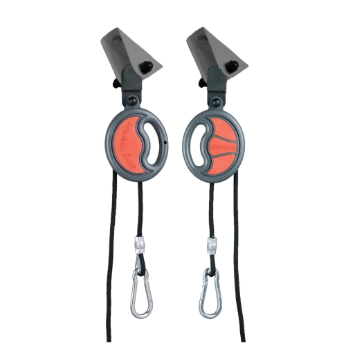 Bloczek jezdny Sling Therapy Kinesis Standard z linką i karabińczykiem do ćwiczeń w podwieszeniu.