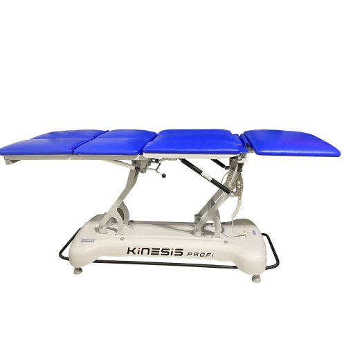 Stół PROFI L Plus z elektryczną podstawą i regulacją wysokości.