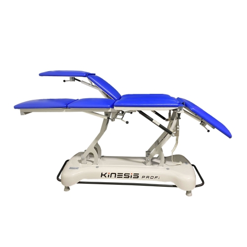 Blat stołu PROFI L Plus z podziałem na sekcje i możliwością indywidualnego ustawienia.