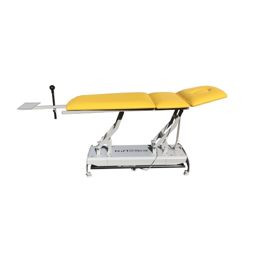 PROFI 3T – stół trakcyjny z wysuwanym modułem i regulowanymi sekcjami.