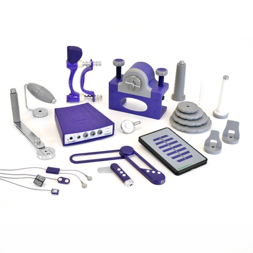 Moduły i czujniki Biometrics wraz z akcesoriami do pomiaru funkcji narządu ruchu.