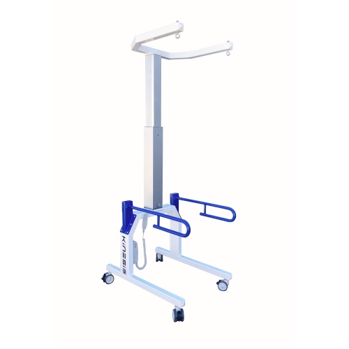 Walker – urządzenie do nauki chodu z systemem odciążenia, widok ogólny konstrukcji.