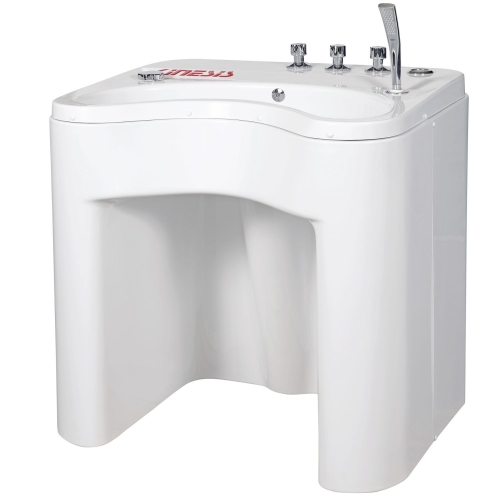 AQUANESIS H – wanna do masażu wirowego kończyn górnych z ergonomicznym wycięciem na ręce.