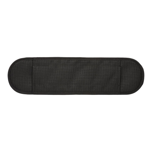 Czarny pas stabilizujący przeznaczony do wózka multipozycyjnego Phoenix, widok zbliżeniowy.