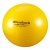 Żółta piłka rehabilitacyjna TheraBand używana do ćwiczeń równowagi i wzmacniania mięśni.